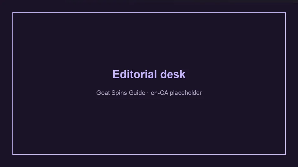 Editorial desk with notes for an online casino review guide