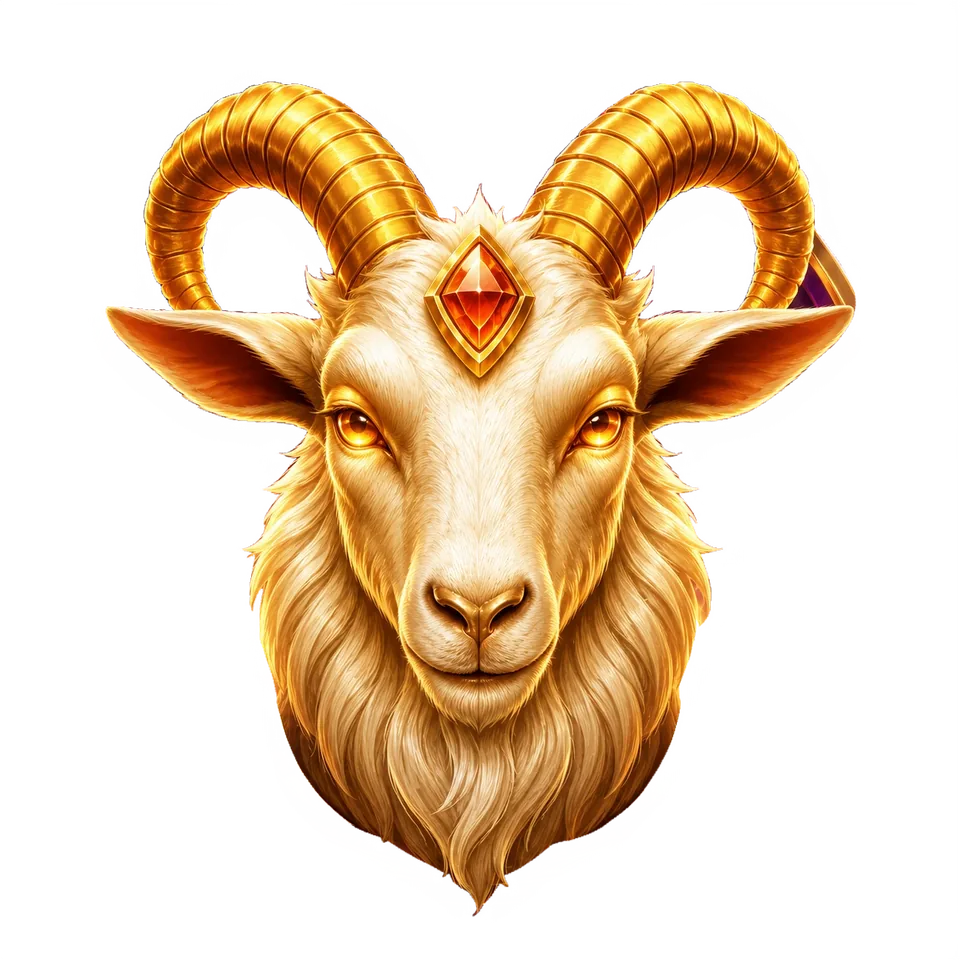 Golden Hoof VIP tier goat mascot badge with personal manager perks